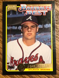 1992 Topps McDonalds Ryan Klesko Baseballs Best Baseball Card