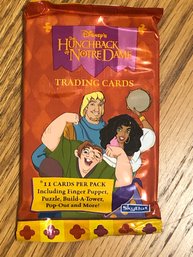 Disney Hunchback Of Notre Dame  Unopened Pack!!