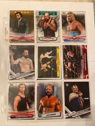 Wrestling Card Lot Of 18