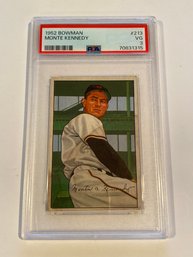 1952 Bowman Monte Kennedy PSA 3