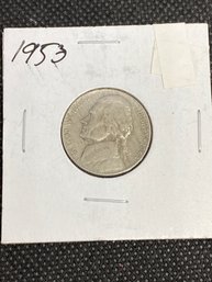 1953 Jefferson Nickel