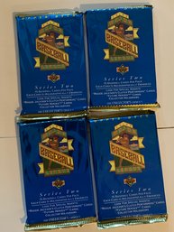 1993 Upper Deck Baseball Series II Pack Lot Of 4