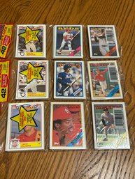 Lot Of (3) 1988 Topps Unopened Rak Paks