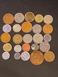 World Coins Lot Of 25