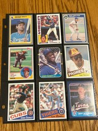 Lot Of (18) 1980s Hall Of Famers!