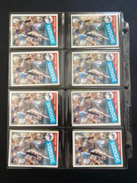 1985 Topps Orel Hershiser Baseball Card Lot Of 16