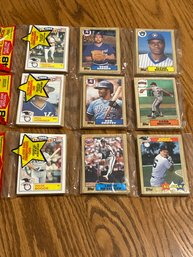 Lot Of (3) 1987 Topps Unopened Rak Paks