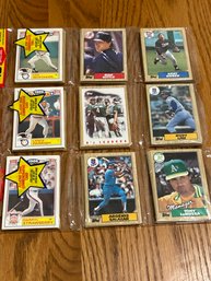 Lot Of (3) 1987 Topps Unopened Rak Paks