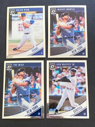 Baseball Card Lot Of 4