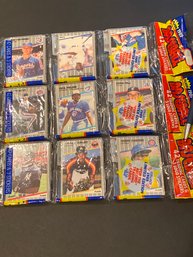 1989 Fleer Rack Pack Lot Of 3. Griffey JR Rookie?