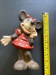 Antique Cast Iron Minnie Mouse Coin Bank