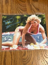 Torrie Wilson Autographed 8x10 Photo With COA