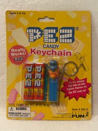 Nib Pez Candy Keychain Dispenser Nib -1999