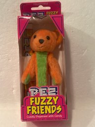 Nib Pez Candy Fuzzy Friends Dispenser Nib -1999
