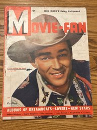 1940s Roy Rogers On Cover Movie Pix Magazibe