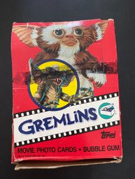 Vintage Gremlins Empty Retail Box Topps No Cards