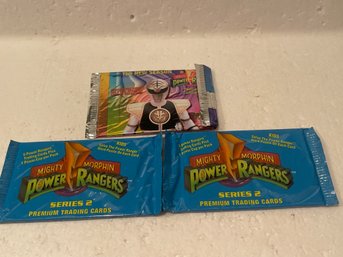 Power Rangers  - 3 Sealed Packs
