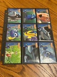 Lot Of (9) Finding Nemo 2004 Upper Deck Trading Cards!