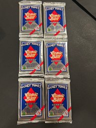 Upper Deck Comic Ball Series 1 Lot Of (6) Unopened Packs
