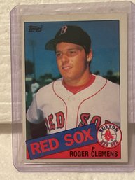 1985 Topps ROGER CLEMENS #181 Rookie RC Boston Red Sox 449