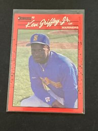 1990 Donruss Ken Griffey Jr. Baseball Card Plus 300 Cards