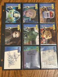 Lot Of (9) Disneys Toy Story 2004 Upper Deck Trading Cards!