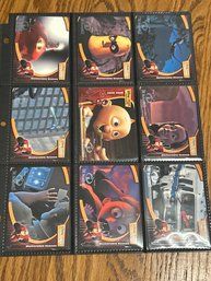 Lot Of (9) Disneys The Incredibles 2004 Upper Deck Trading Cards!