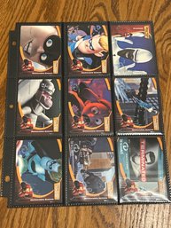 Lot Of (9) Disneys The Incredibles 2004 Upper Deck Trading Cards!