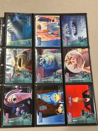 Lot Of (9) Disneys Monsters Inc. 2004 Upper Deck Trading Cards!