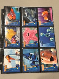 Lot Of (9) Disneys Finding Nemo 2004 Upper Deck Trading Cards!