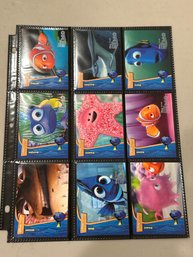 Lot Of (9) Disneys Finding Nemo 2004 Upper Deck Trading Cards!