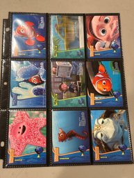 Lot Of (9) Disneys Finding Nemo 2004 Upper Deck Trading Cards!