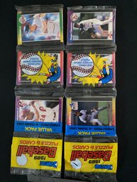 1989 Donruss Baseball Rack Pack Lot Of 4