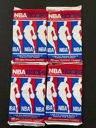 1990/1991 Hoops Unopened  Packs Lot Of 4. Jordan!!