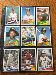 Lot Of (18) 1980s Hall Of Famers!