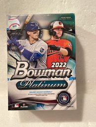 2022 Bowman Platinum Baseball  Blaster Box  Bobby Witt ,Julio