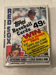 1984 Topps Baseball Cello Pack - Bruce Sutter On The Bottom