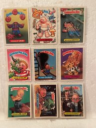 Garbage Pail Kids - Lot Of 9 -  1987