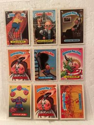 Garbage Pail Kids - Lot Of 9 -  1987