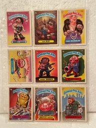 Garbage Pail Kids - Lot Of 9 -  1986