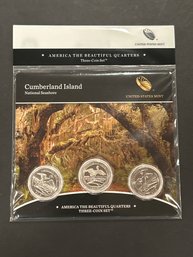 America The Beuatiful Quarters Three Coin Set