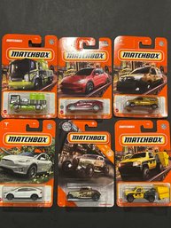Matchbox Lot Of (6) Cars In Original Packaging