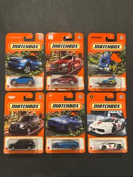 Matchbox Lot Of (6) Cars In Original Packaging