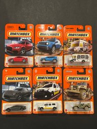Matchbox Lot Of (6) Cars In Original Packaging