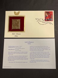 Golden Replicas Of United States Stamps 22kt Gold