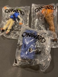 Disney Onward Toy Lot Of 3