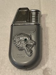 Vintage Butane Wolf Lighter