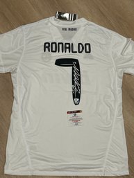 Ronaldo  Autographed Jersey With COA