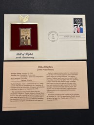 Golden Replicas Of United States Stamps 22kt Gold