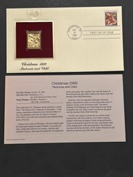 Golden Replicas Of United States Stamps 22kt Gold